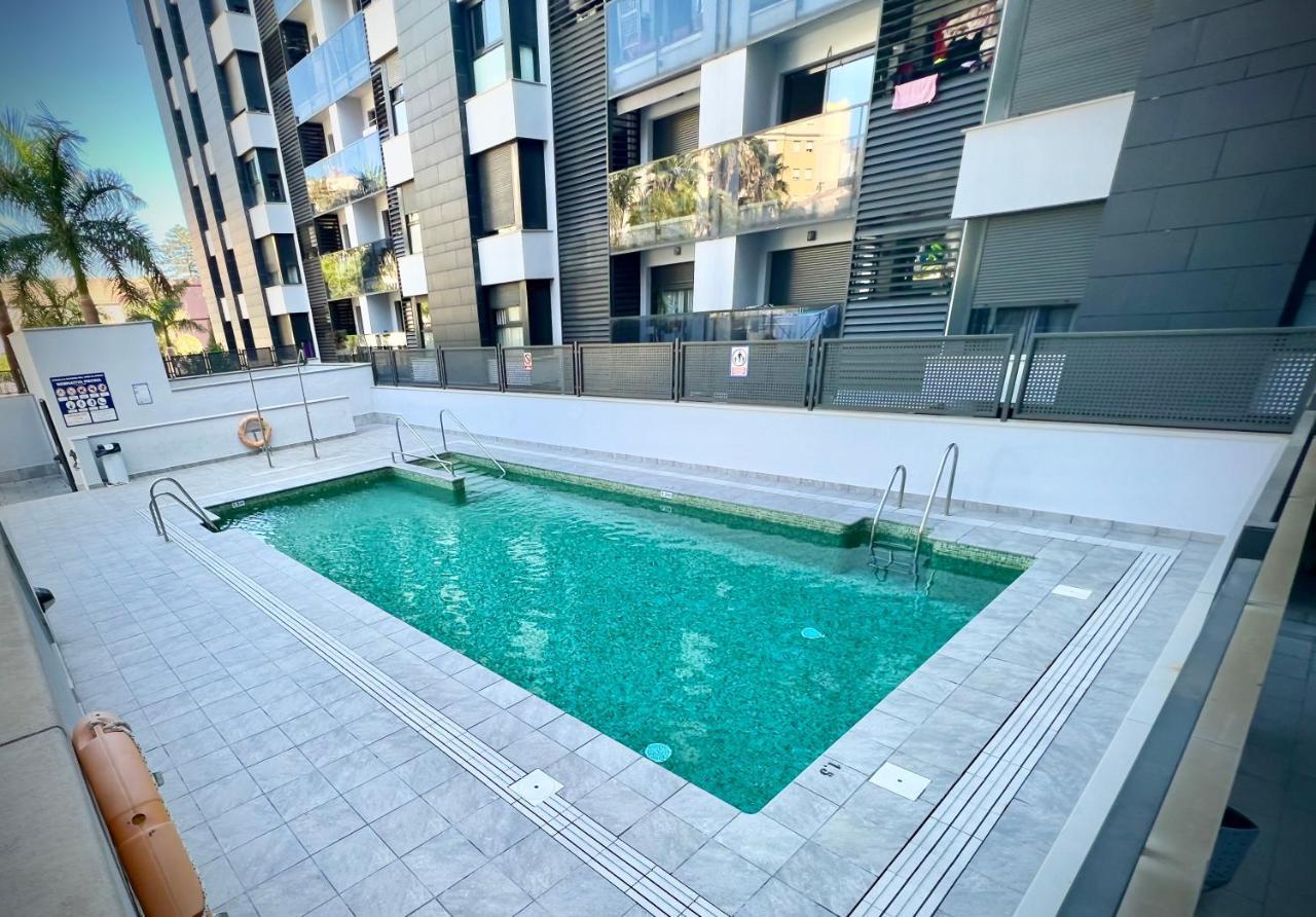 Apartment El Estrecho Close To Center With Parking And Pool Algeciras Exterior foto